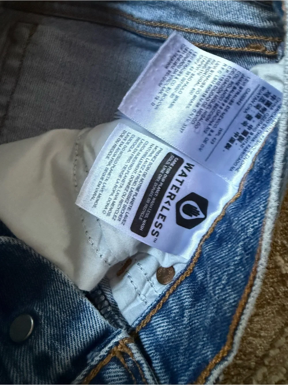 Levi's Wedgie Straight Ankle Jeans in a medium wash blue denim